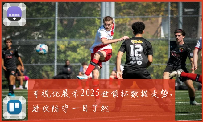 可视化展示2025世俱杯数据走势，进攻防守一目了然